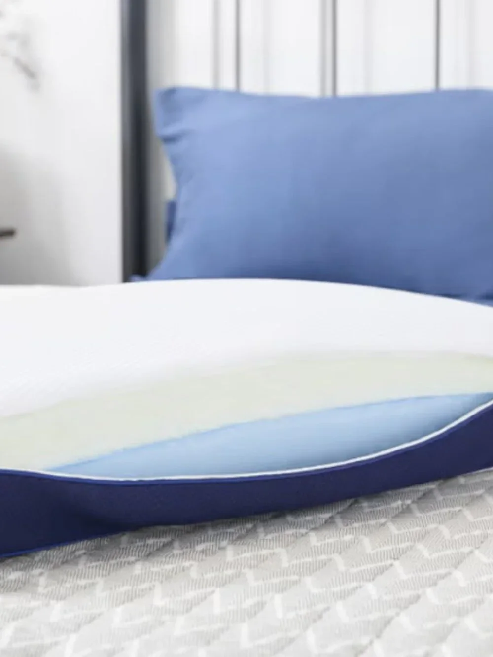 Theraluxe by Therapedic Dual Comfort Gel Memory Foam Pillow, Queen